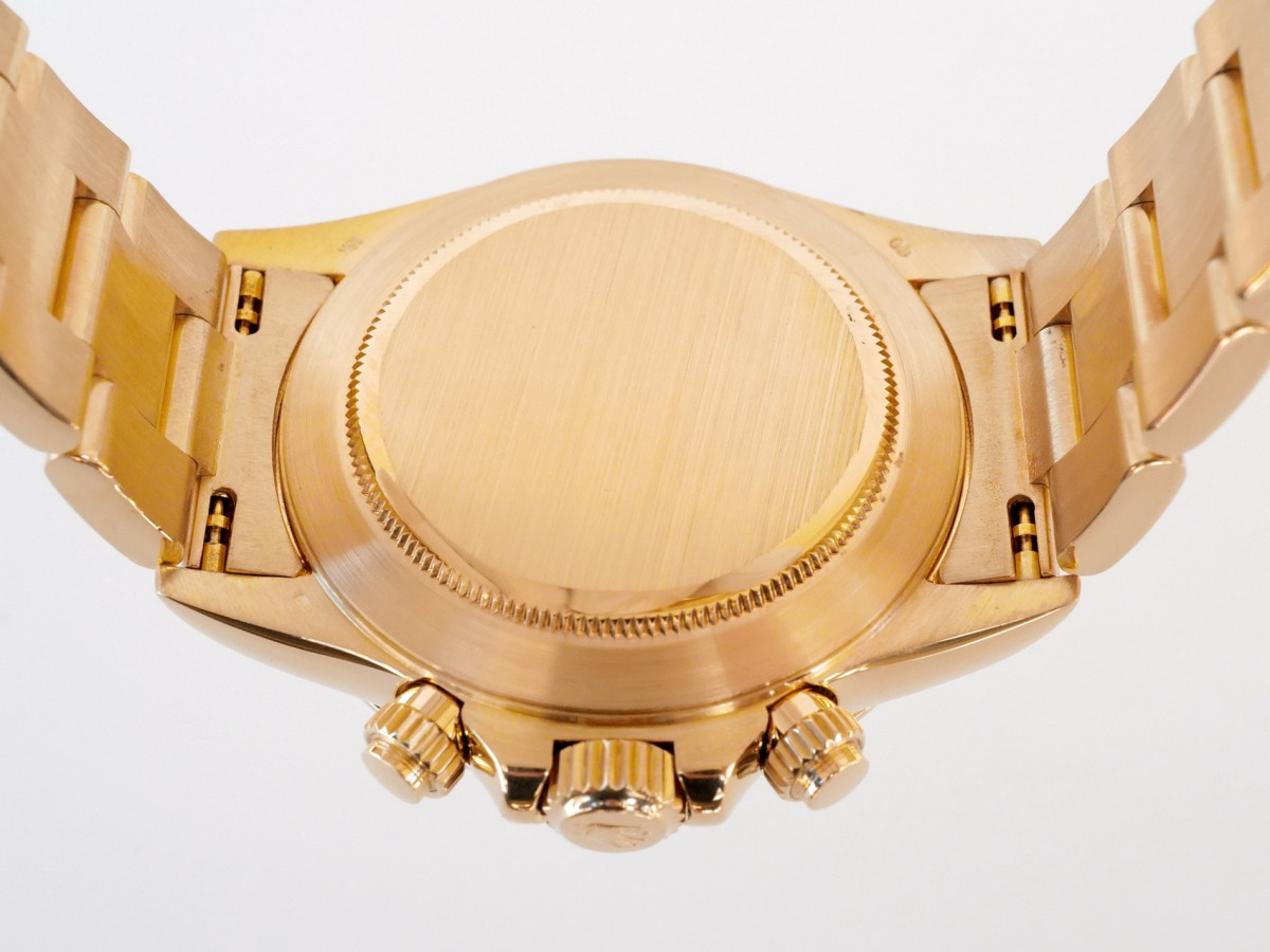 Швейцарський годинник Rolex Daytona Zenith 18K Yellow Gold Chronograph Champagne Dial