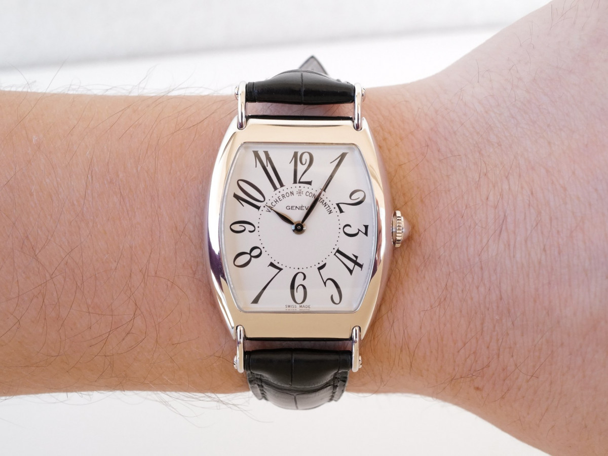 Swiss watch Vacheron Constantin Les Histopriques 1912 Tonneau 18k White Gold Limited Edition