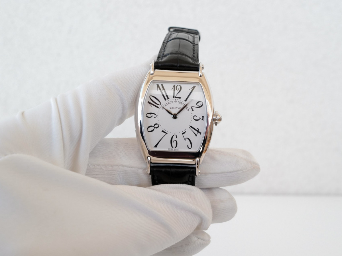 Swiss watch Vacheron Constantin Les Histopriques 1912 Tonneau 18k White Gold Limited Edition
