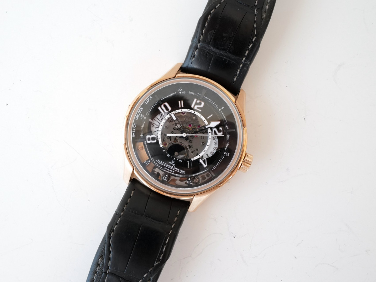 Швейцарские часы Jaeger LeCoultre AMVOX2 Chronograph DBS 18k Rose Gold
