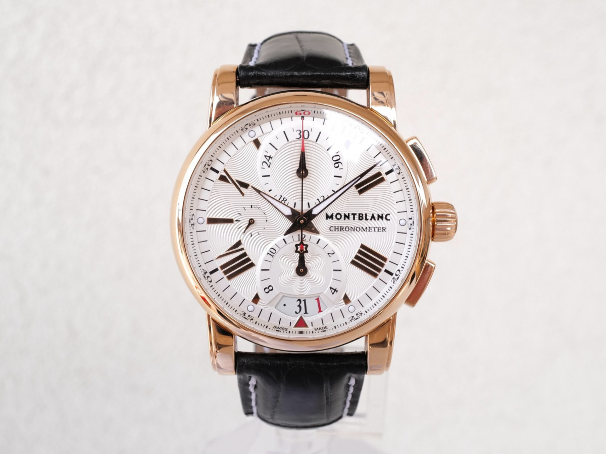 Швейцарський годинник Montblanc Star Chronograph 18k Rose Gold 44