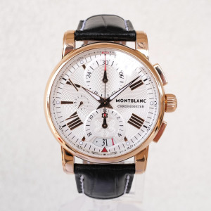 Швейцарський годинник Montblanc Star Chronograph 18k Rose Gold 44