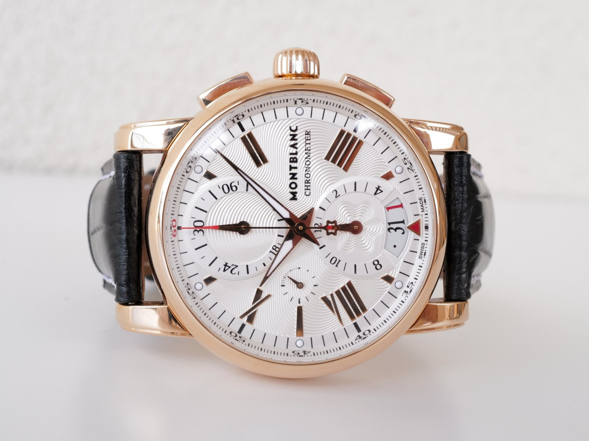 Швейцарський годинник Montblanc Star Chronograph 18k Rose Gold 44