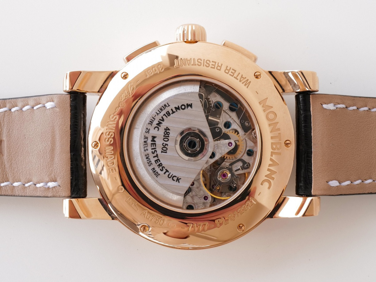 Швейцарський годинник Montblanc Star Chronograph 18k Rose Gold 44