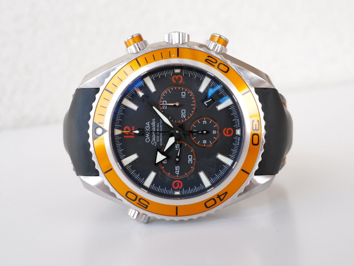 Швейцарський годинник Omega Seamaster Planet Ocean Chronograph 600M 45.5