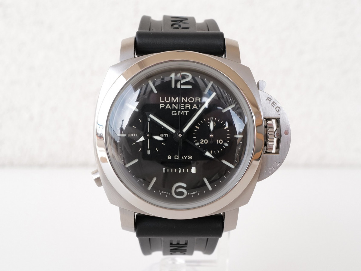 Швейцарський годинник Panerai Luminor 1950 8 Days Chrono Monopulsante GMT 44 Limited Edition