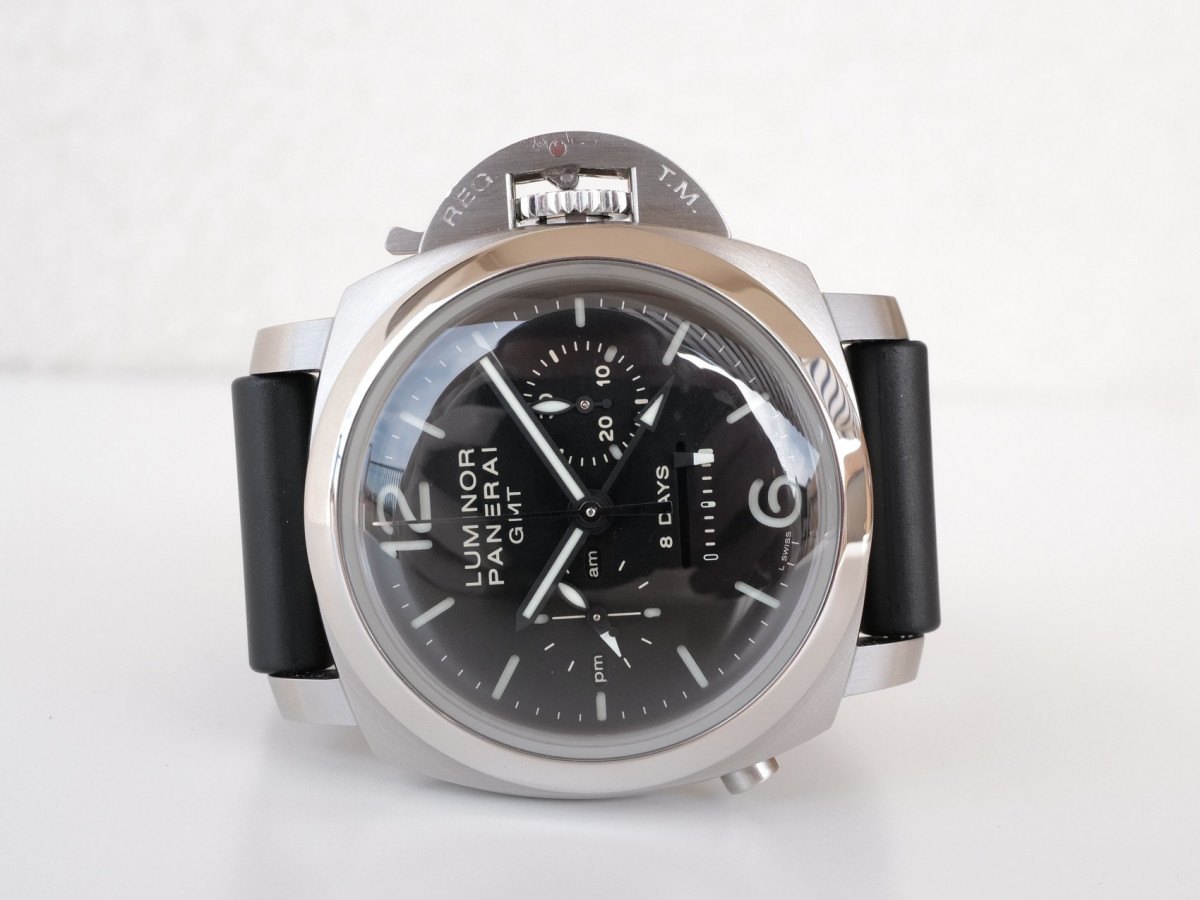 Швейцарський годинник Panerai Luminor 1950 8 Days Chrono Monopulsante GMT 44 Limited Edition