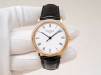 Швейцарские часы Patek Philippe Calatrava 33 Clou de Paris Automatic 18K Yellow Gold White Porcelain Dial