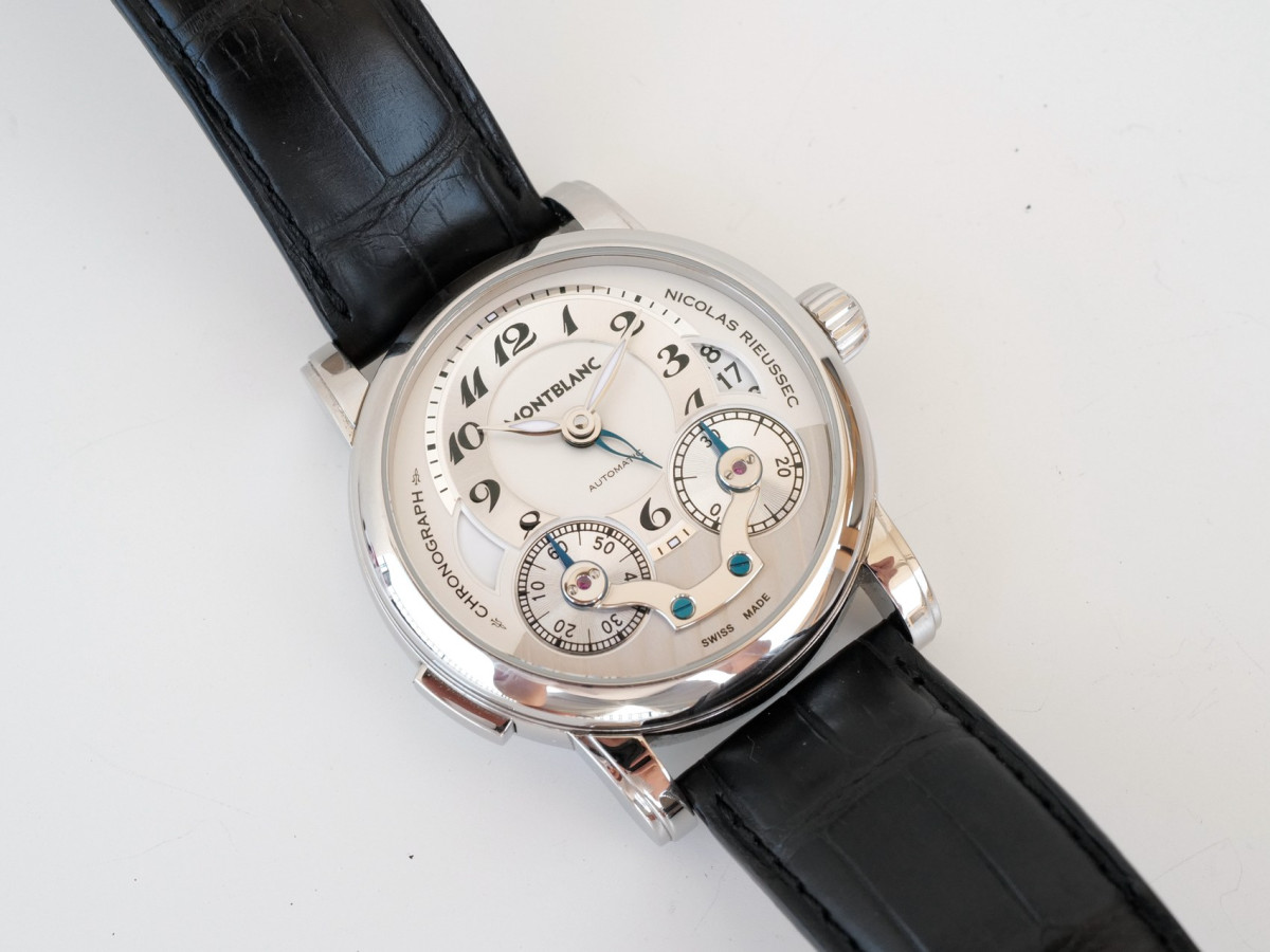 Швейцарские часы Montblanc Nicolas Rieussec Chronograph GMT 43