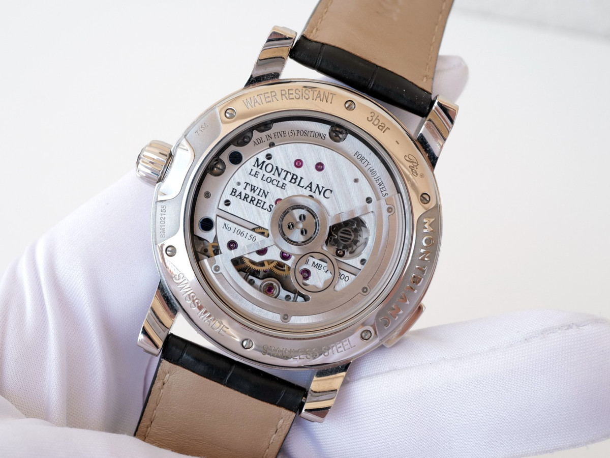 Швейцарские часы Montblanc Nicolas Rieussec Chronograph GMT 43