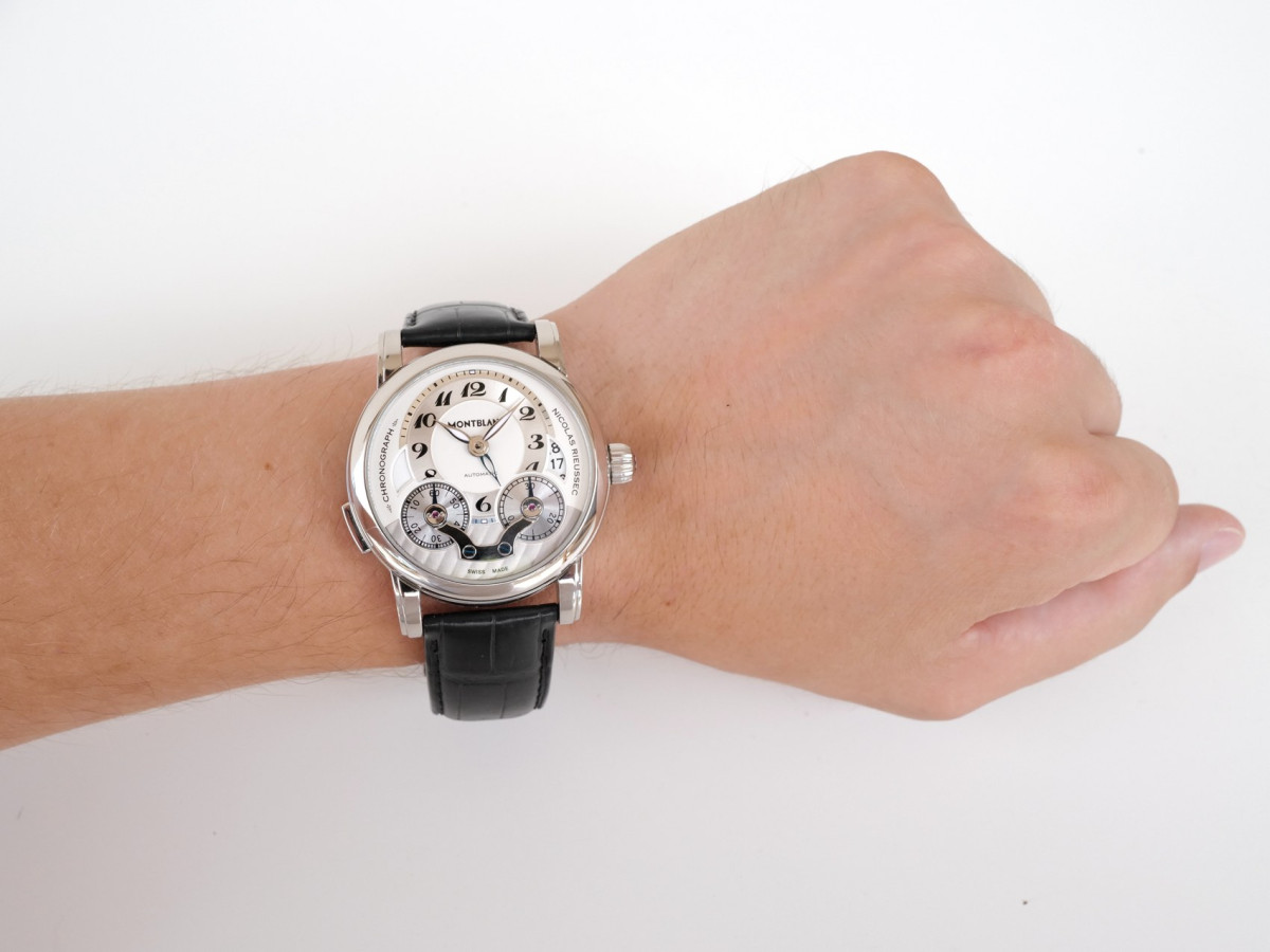 Швейцарские часы Montblanc Nicolas Rieussec Chronograph GMT 43