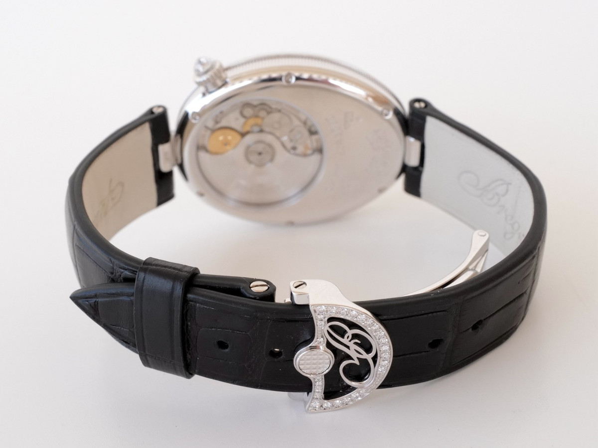 Swiss watch Breguet Reine de Naples 18K White Gold MOP Diamond Dial