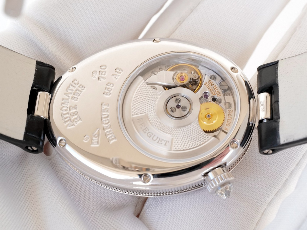 Swiss watch Breguet Reine de Naples 18K White Gold MOP Diamond Dial