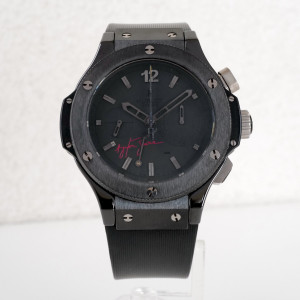 Швейцарские часы Hublot Big Bang 44 Ayrton Senna Double Chronograph Power Reserve Limited Edition of 500