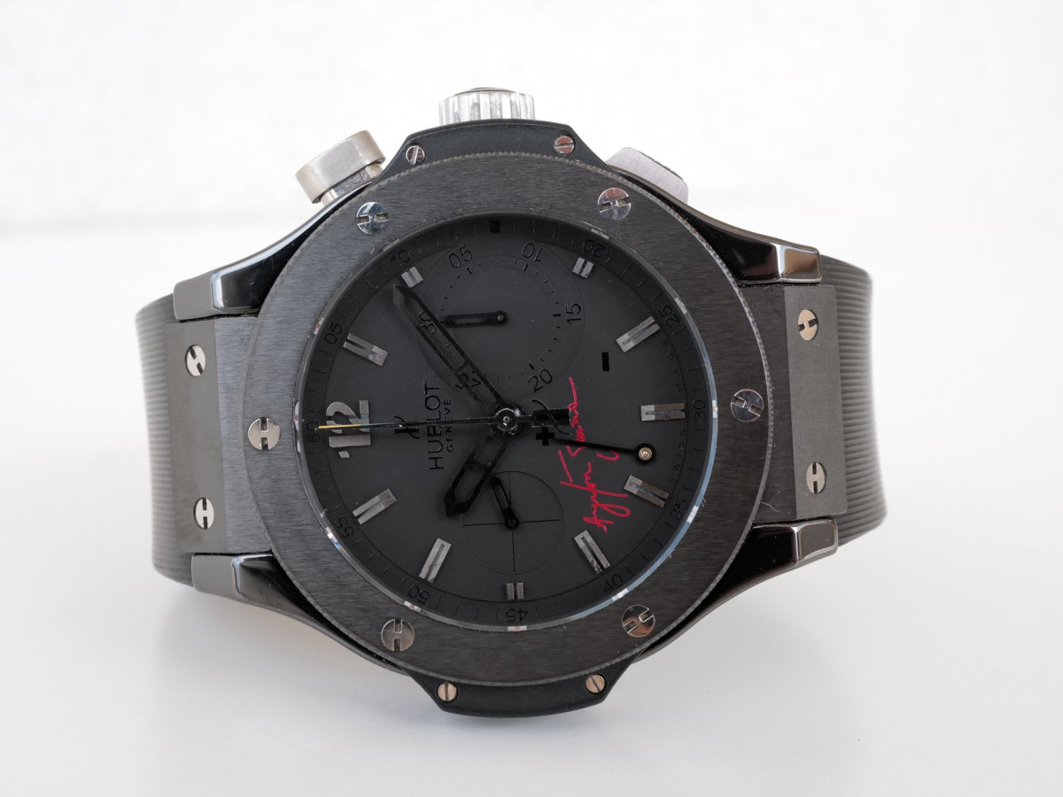 Швейцарские часы Hublot Big Bang 44 Ayrton Senna Double Chronograph Power Reserve Limited Edition of 500