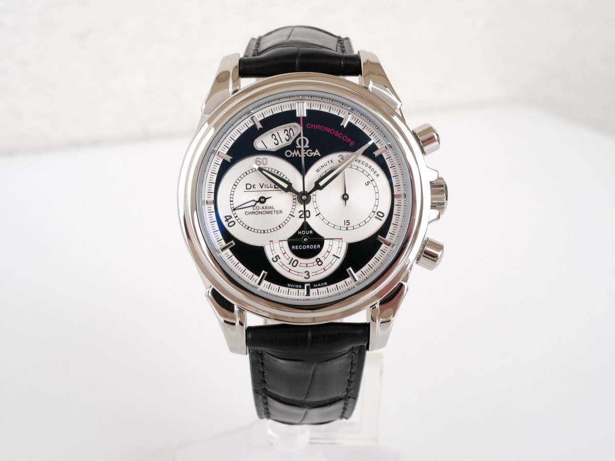 Швейцарские часы Omega De Ville Chronoscope 41 Co-Axial Chronometer Chronograph
