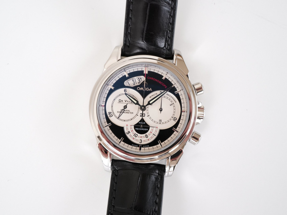 Швейцарские часы Omega De Ville Chronoscope 41 Co-Axial Chronometer Chronograph