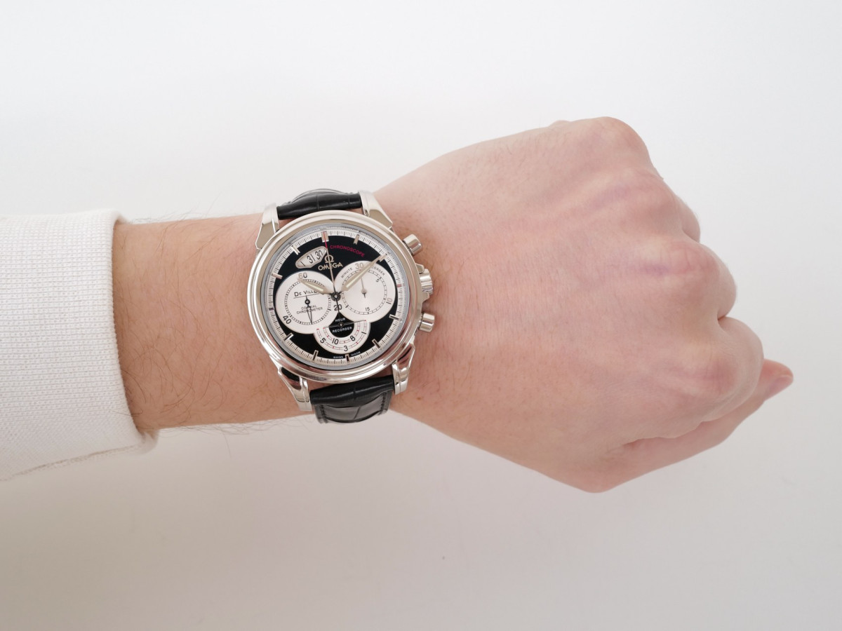 Швейцарские часы Omega De Ville Chronoscope 41 Co-Axial Chronometer Chronograph