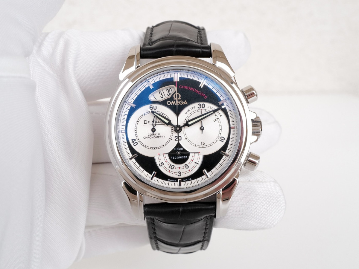 Швейцарские часы Omega De Ville Chronoscope 41 Co-Axial Chronometer Chronograph