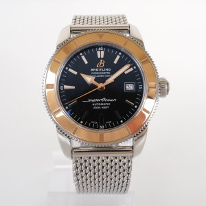 Швейцарський годинник Breitling Superocean Heritage 42 Steel Rose Gold