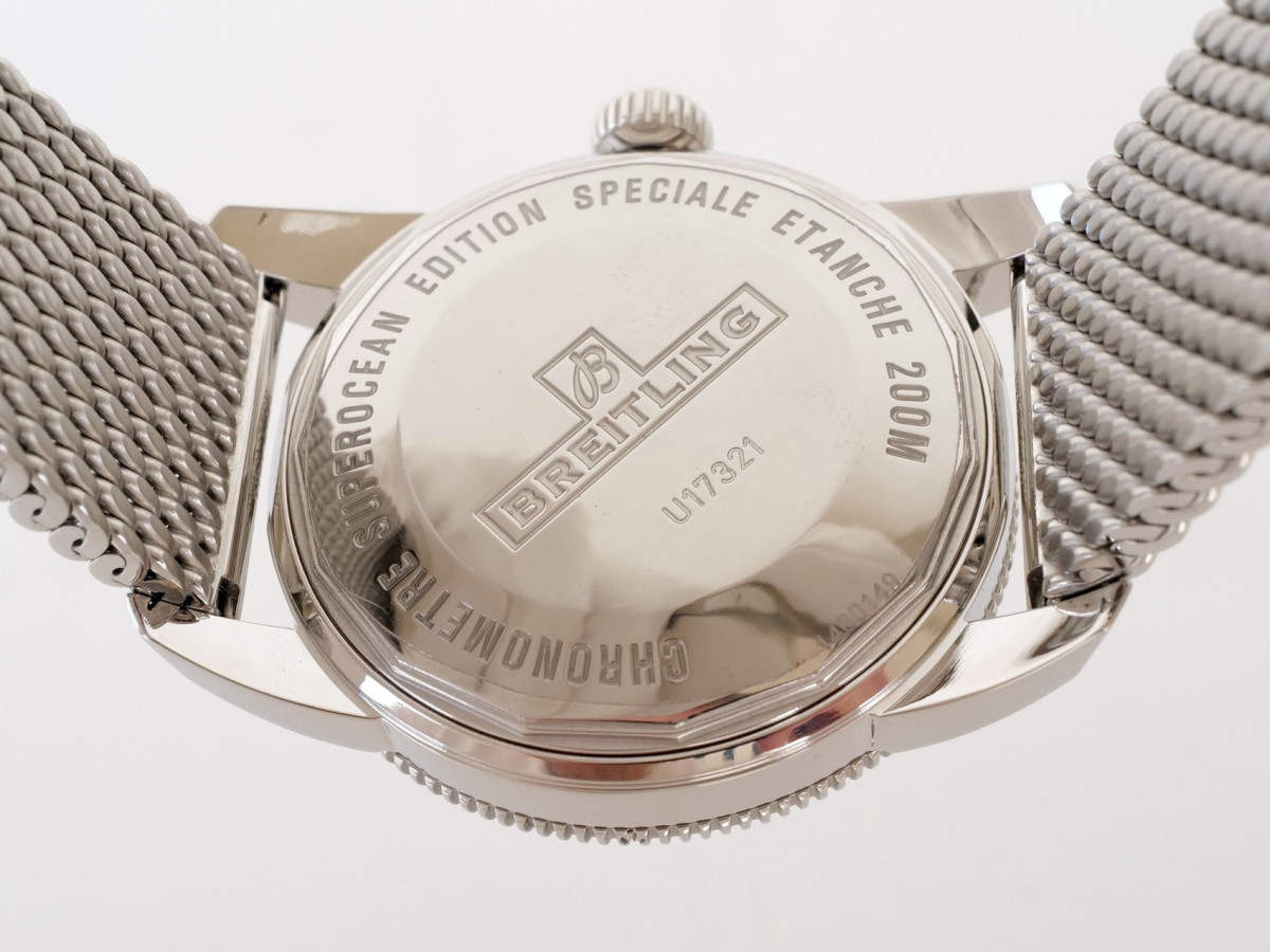 Швейцарський годинник Breitling Superocean Heritage 42 Steel Rose Gold