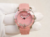 Swiss watch Chopard Happy Sport 36 Pink Dial 5 Diamonds Quartz