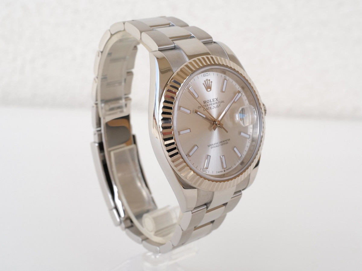 Swiss watch Rolex Datejust 41 Silver Dial Oyster