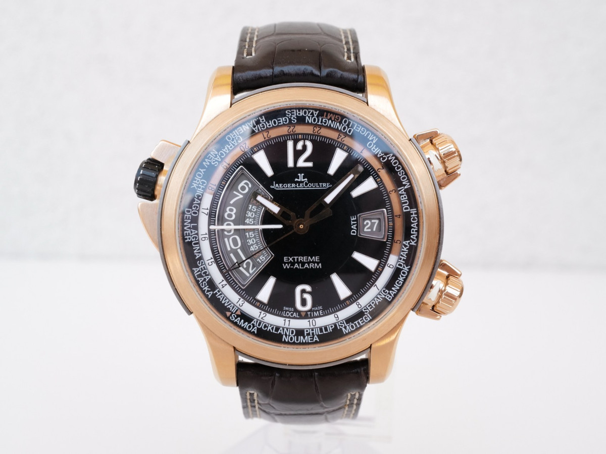 Швейцарские часы Jaeger-LeCoultre Master Compressor Extreme W-Alarm 46 Valentino Rossi 18K Rose Gold