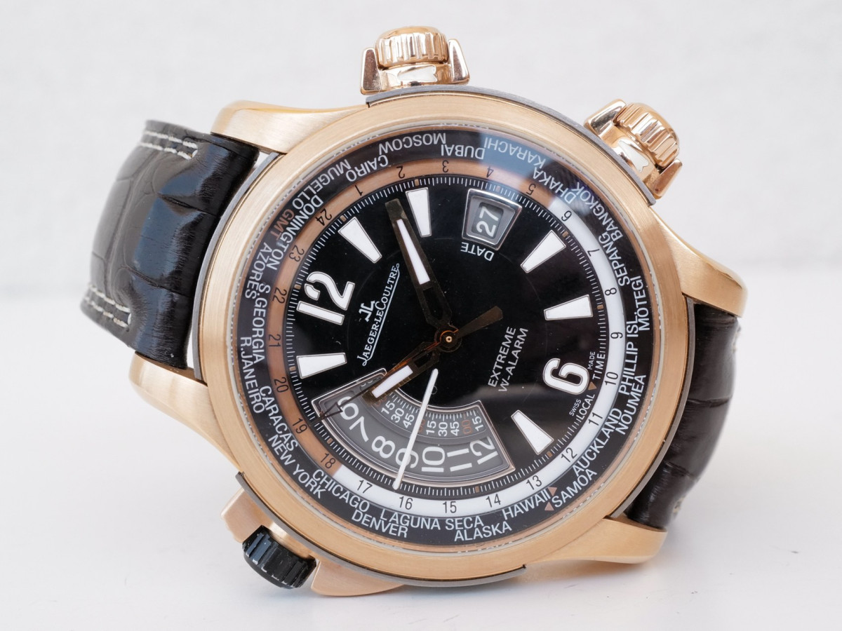 Швейцарские часы Jaeger-LeCoultre Master Compressor Extreme W-Alarm 46 Valentino Rossi 18K Rose Gold