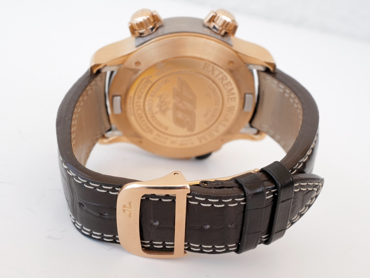 Швейцарские часы Jaeger-LeCoultre Master Compressor Extreme W-Alarm 46 Valentino Rossi 18K Rose Gold