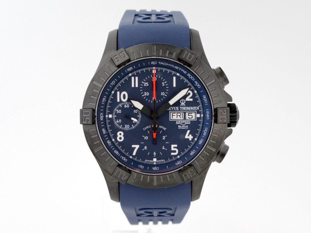 Швейцарський годинник Revue Thommen Air Speed Chronograph 43