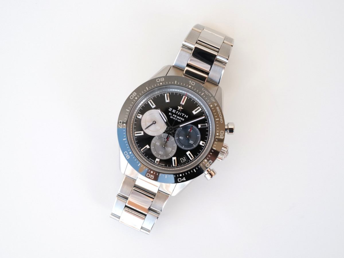 Swiss watch Zenith Chronomaster Sport 41 Black Dial