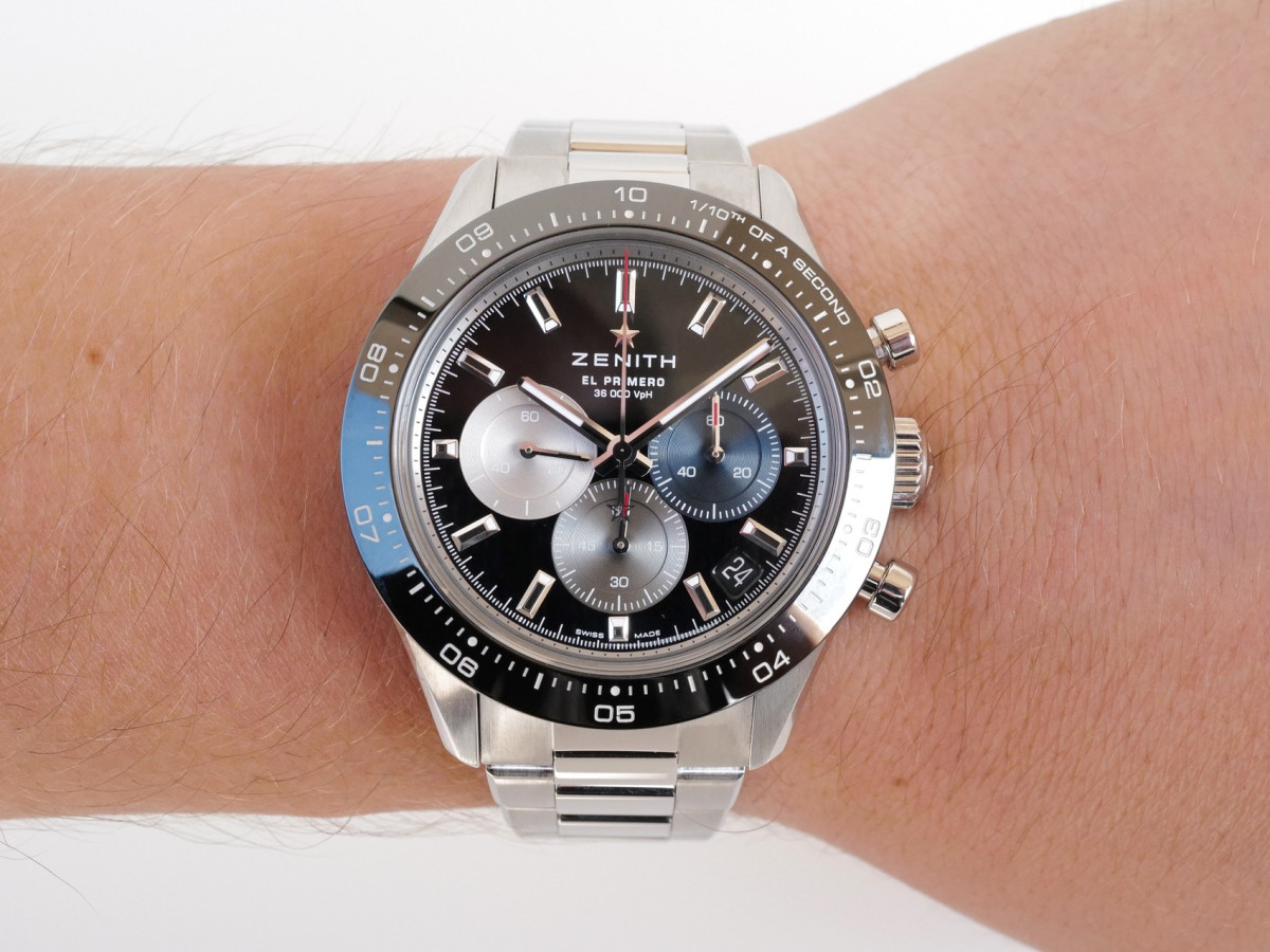 Swiss watch Zenith Chronomaster Sport 41 Black Dial