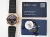 Швейцарские часы Breitling Chronomat B01 42 Gold Steel Grey Dial