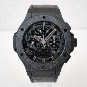 Швейцарские часы Hublot Big Bang 44 Aero Bang Sugar Skull Ceramic Carbon Limited Edition of 200