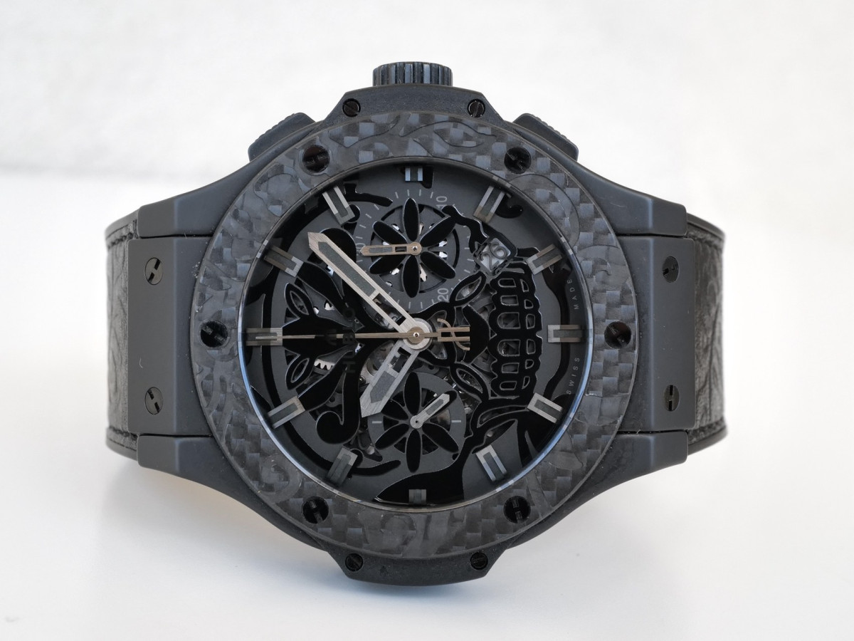 Швейцарские часы Hublot Big Bang 44 Aero Bang Sugar Skull Ceramic Carbon Limited Edition of 200
