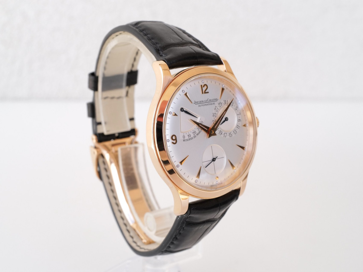 Швейцарские часы Jaeger-LeCoultre Master Control 37 Reserve De Marche Power Reserve Date Small Seconds 18K Rose Gold