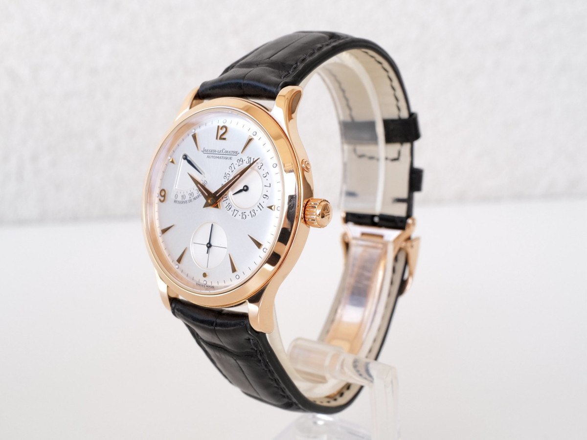 Швейцарские часы Jaeger-LeCoultre Master Control 37 Reserve De Marche Power Reserve Date Small Seconds 18K Rose Gold