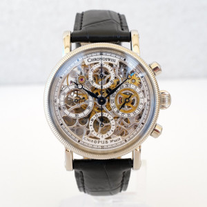 Швейцарские часы Chronoswiss Opus 38 Automatic Skeleton Chronograph