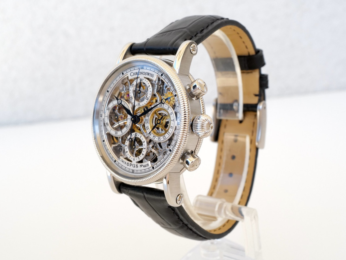 Швейцарские часы Chronoswiss Opus 38 Automatic Skeleton Chronograph