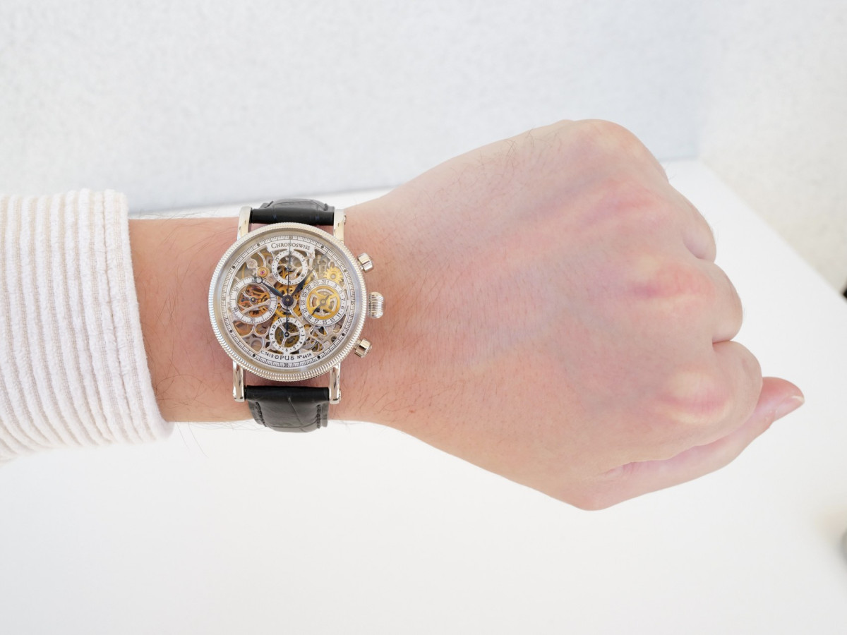 Швейцарские часы Chronoswiss Opus 38 Automatic Skeleton Chronograph