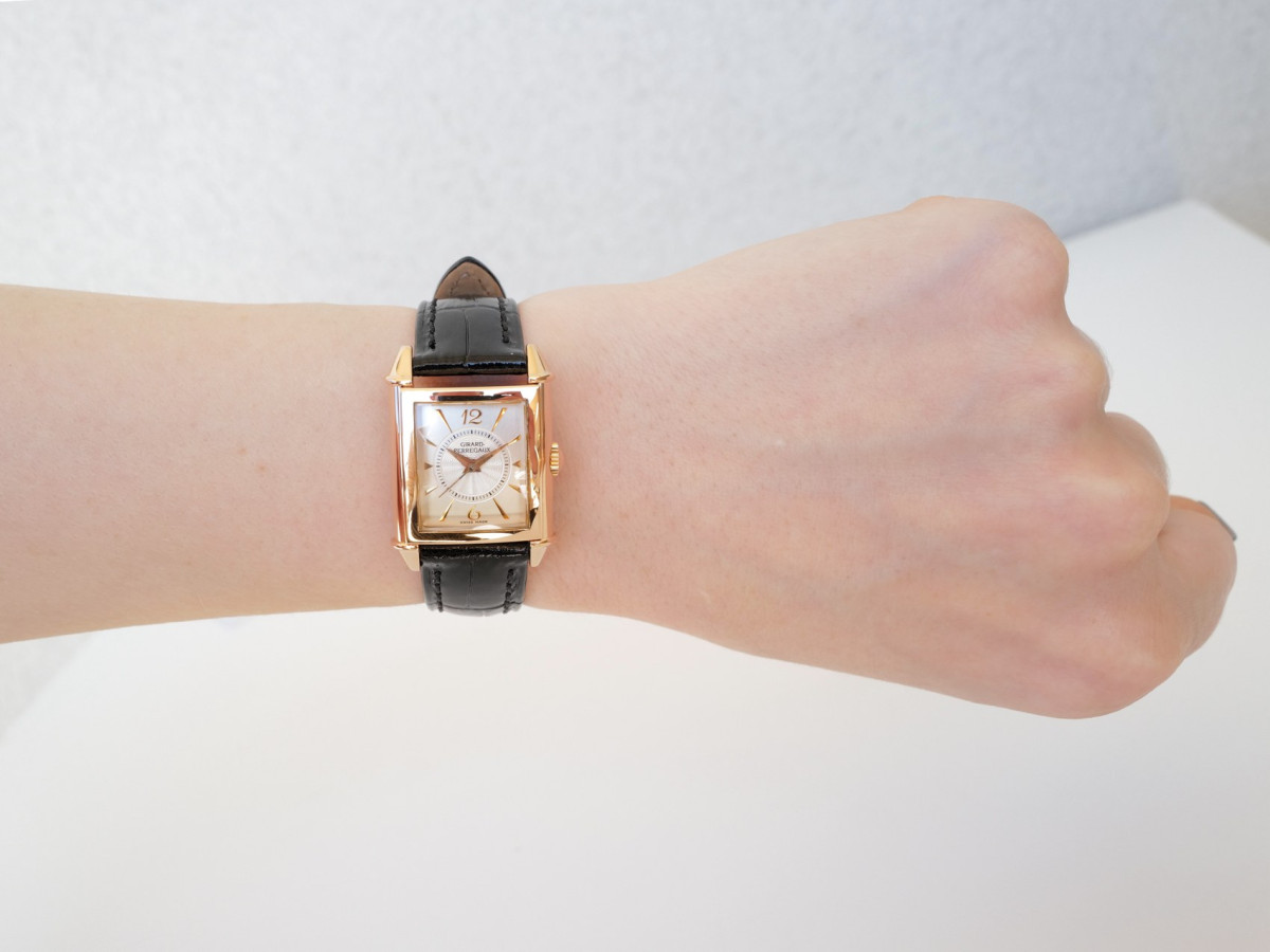 Швейцарские часы Girard Perregaux Vintage 1945 Ladies Quartz 18K Rose Gold