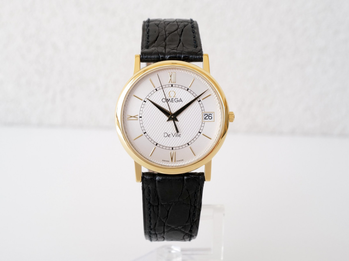 Швейцарские часы Omega De Ville 32 Quartz 18K Yellow Gold