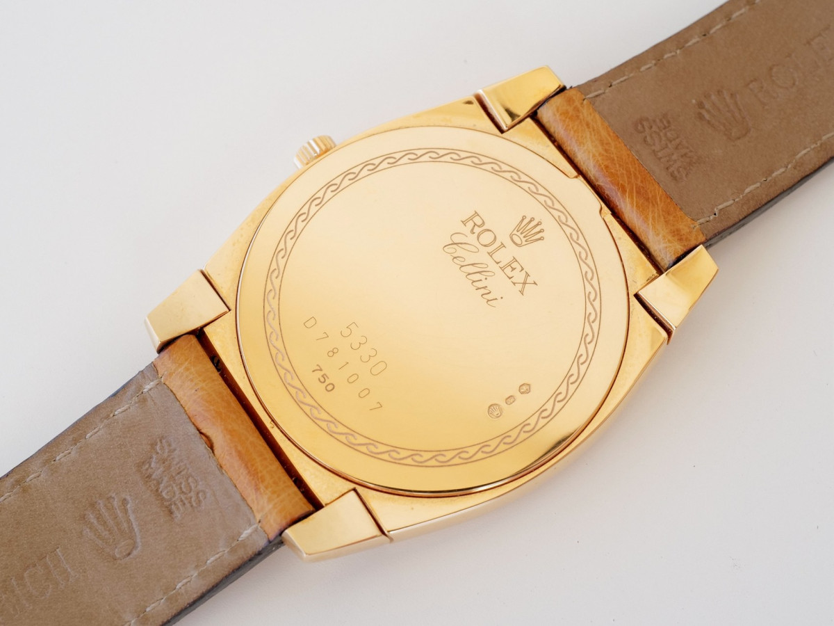 Швейцарские часы Rolex Cellini 36 Cestello 18K Rose Gold White Dial Manual Wind