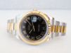 Swiss watch Rolex Datejust II 41 Oyster 18K Yellow Gold Steel Black Roman Dial