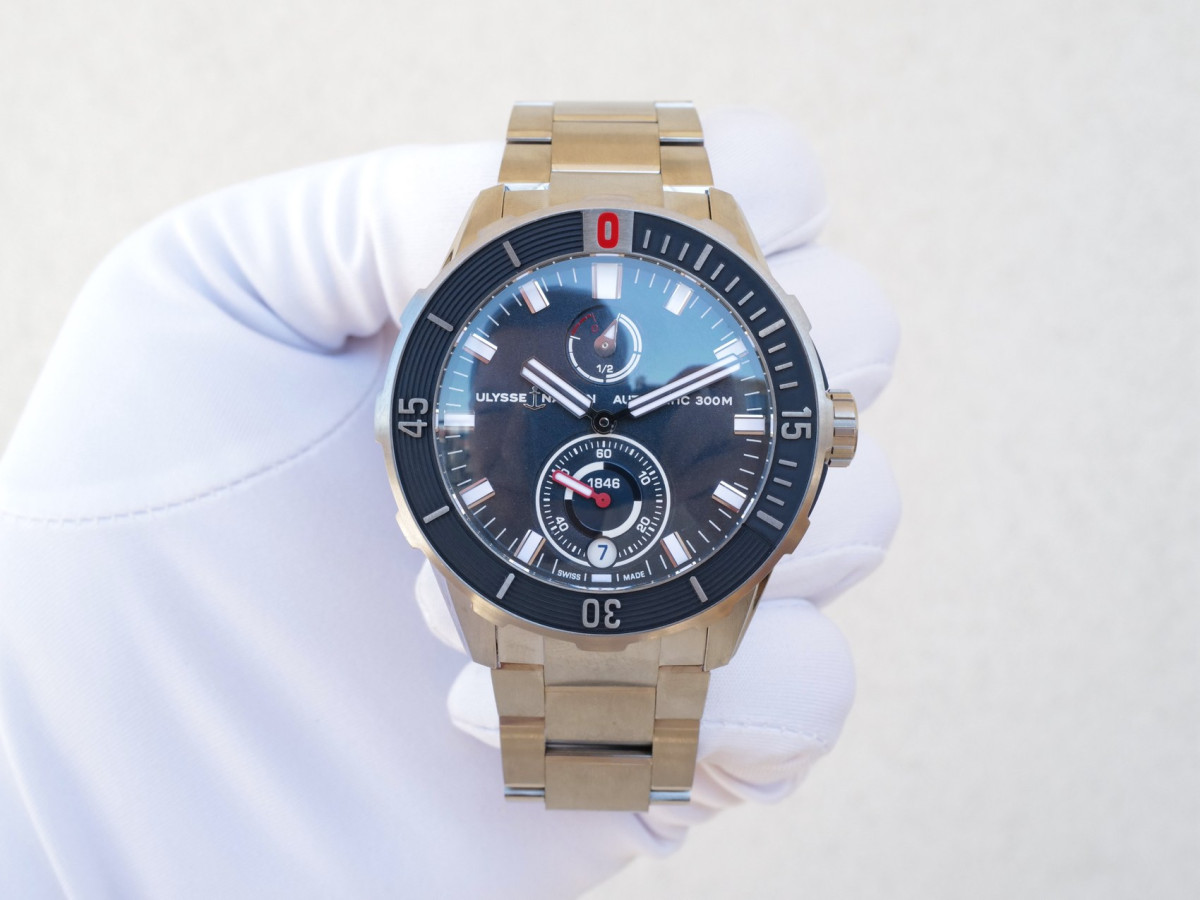 Швейцарские часы Ulysse Nardin Diver Chronometer 44 Titanium