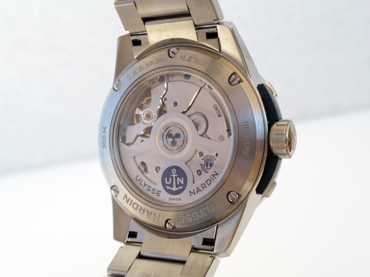 Швейцарские часы Ulysse Nardin Diver Chronometer 44 Titanium