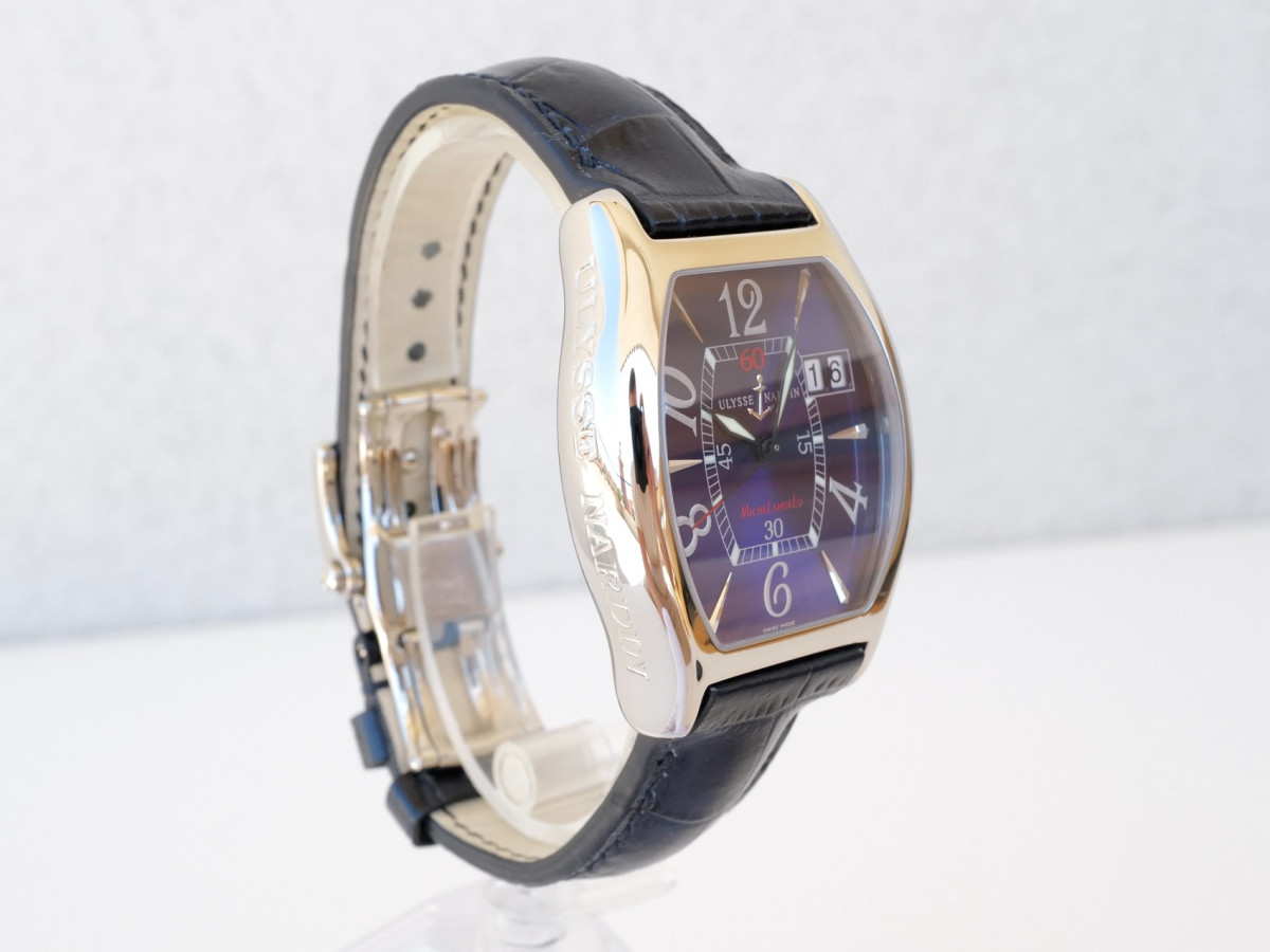 Швейцарские часы Ulysse Nardin Michelangelo Big Date Blue Dial