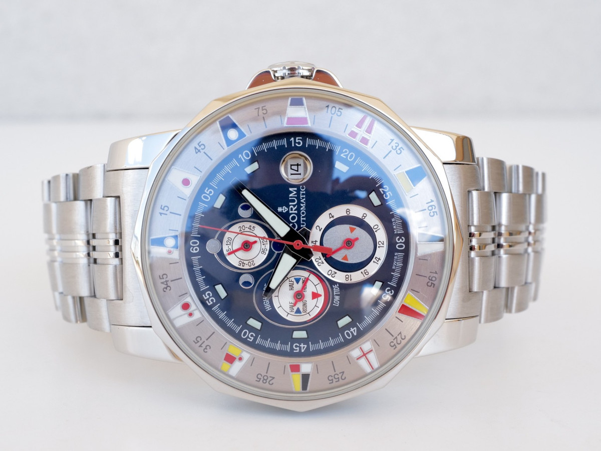 Швейцарський годинник Corum Admiral Cup Tides 44 Blue Dial