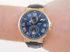 Swiss watch Ulysse Nardin Marine Chronometer 43 Blue Dial 18K Rose Gold